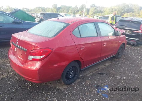 2020 Mitsubishi Mirage G4 Es из США, поврежденный, VIN ML32F3FJXLHF12756